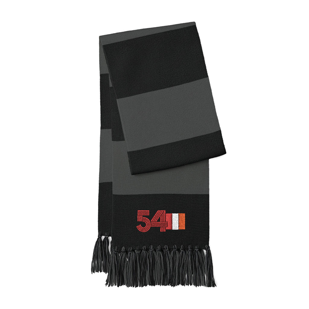 Africa 54 Striped Graphic Scarf Pan African Heritage Fashion Accessory