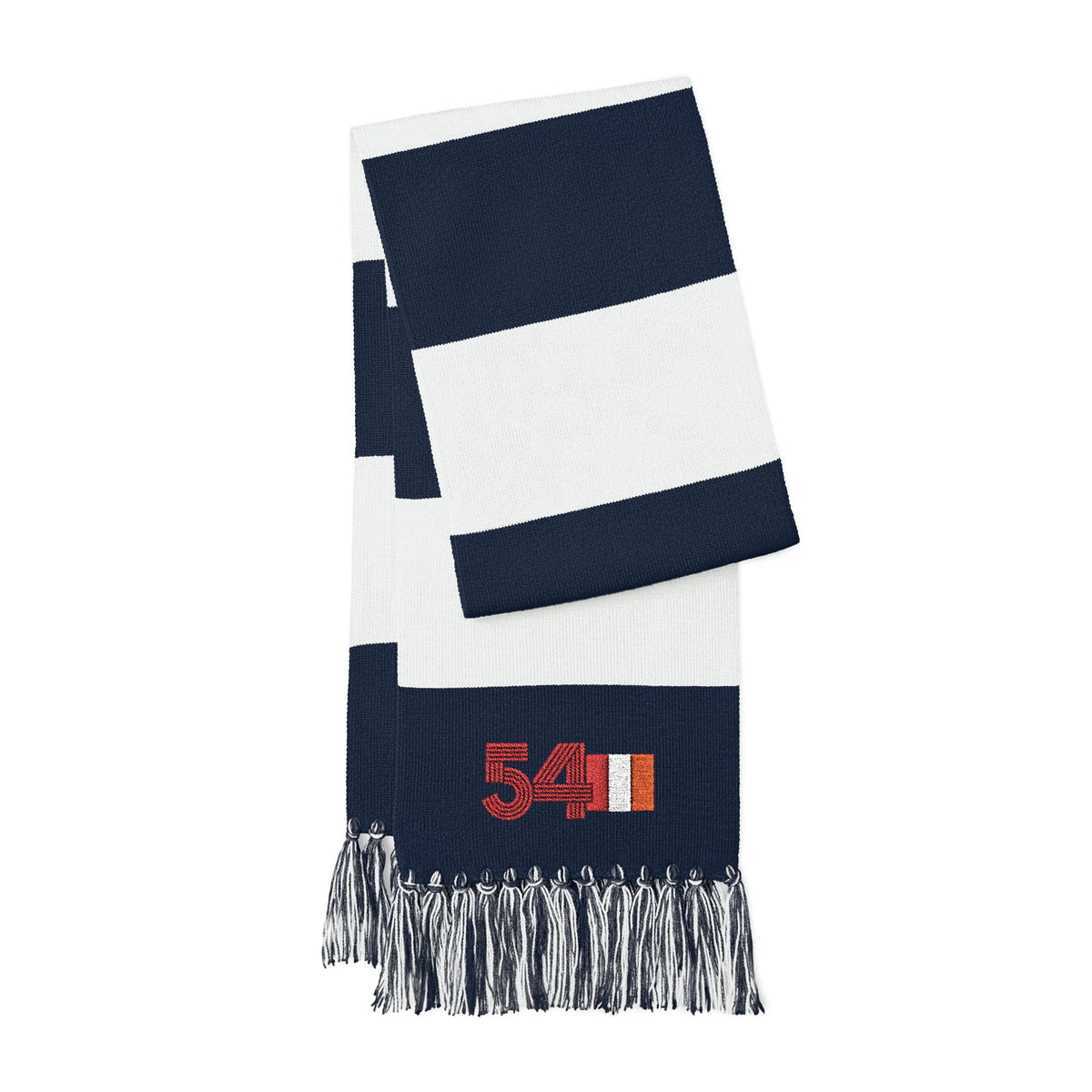 Africa 54 Striped Graphic Scarf Pan African Heritage Fashion Accessory