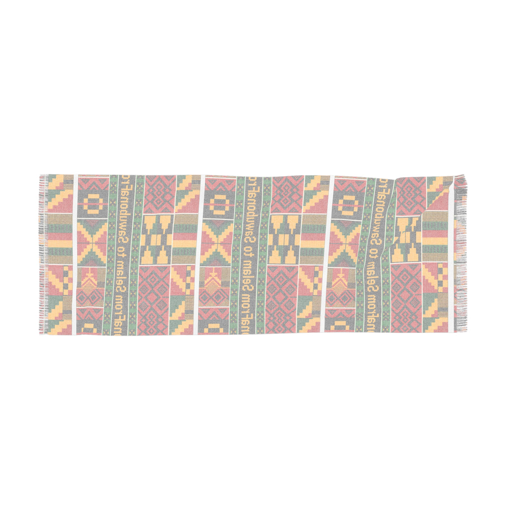 From Selam To Sawubona Heritage Languages Lightweight Scarf