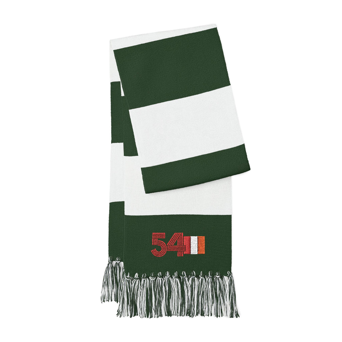 Africa 54 Striped Graphic Scarf Pan African Heritage Fashion Accessory