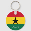 Ghanaian Twi Maame Flag Keychain - Mothers Day Cultural Gift
