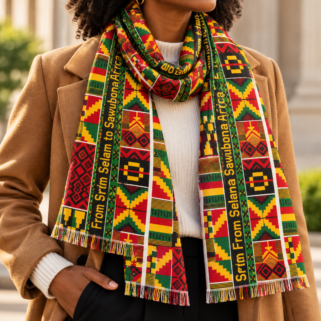 From Selam To Sawubona Heritage Languages Lightweight Scarf