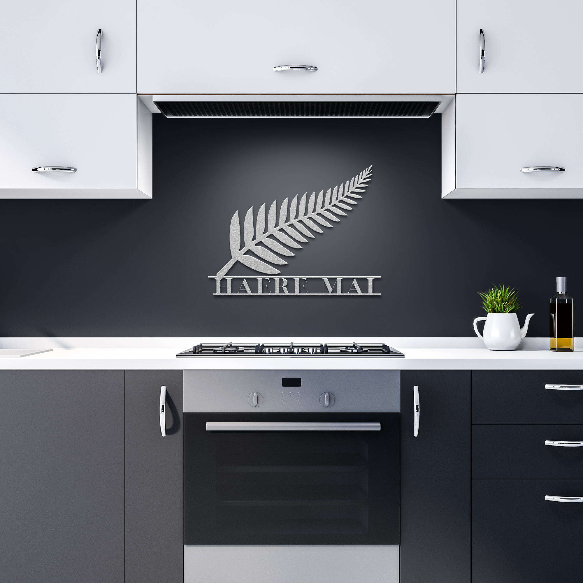 Maori_Welcome_Metal_Sign_Maori_Welc_Silver_Dark_Kitchen_Mockup.png_6046880