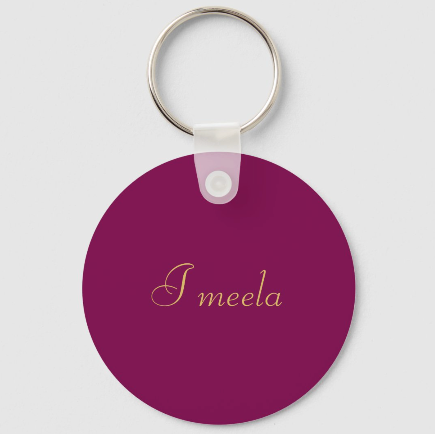 Igbo Wine & Gold Colors Professional Trendy Modern Keychain