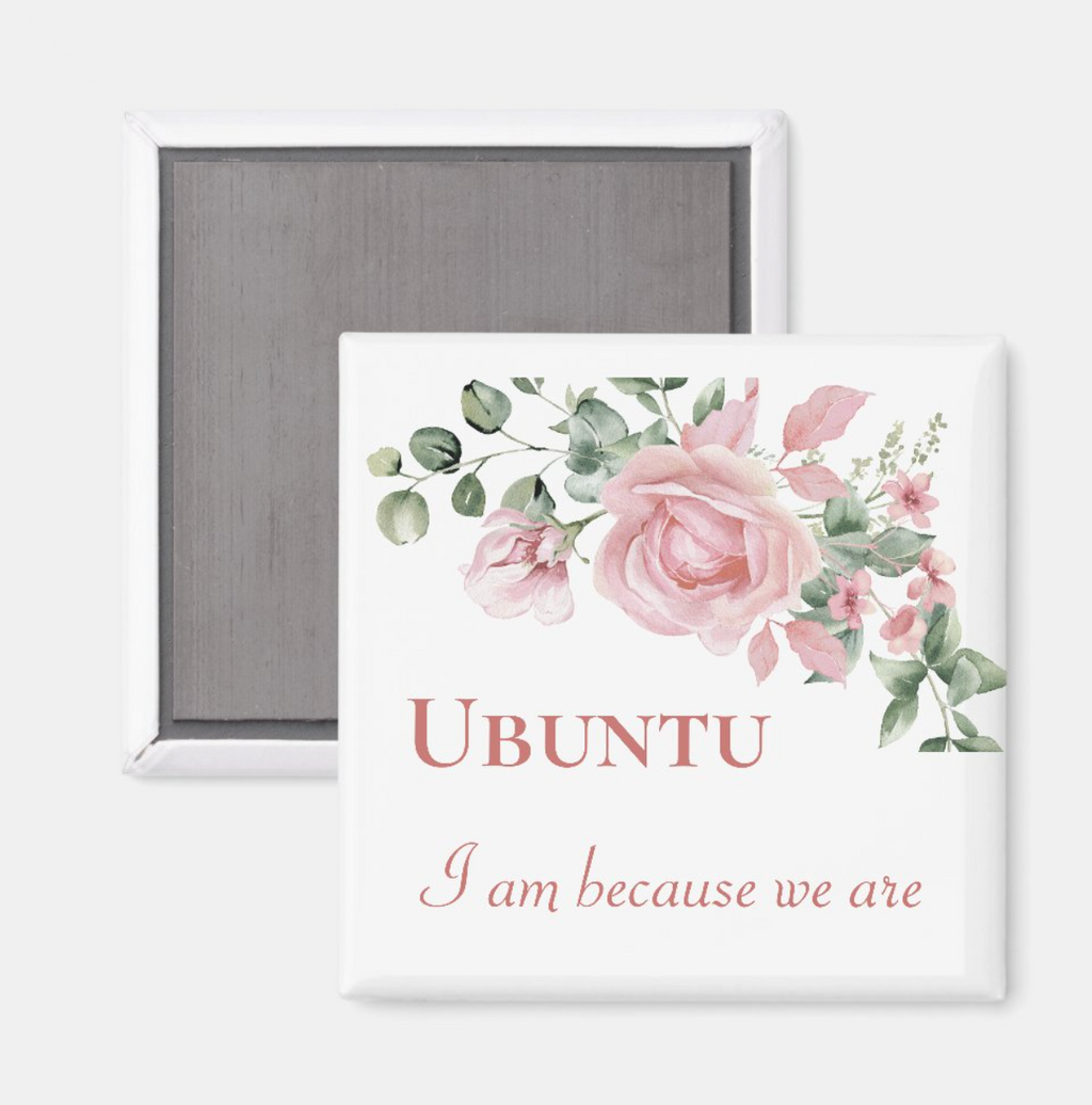 Floral Circle "Ma" Mother's Magnet