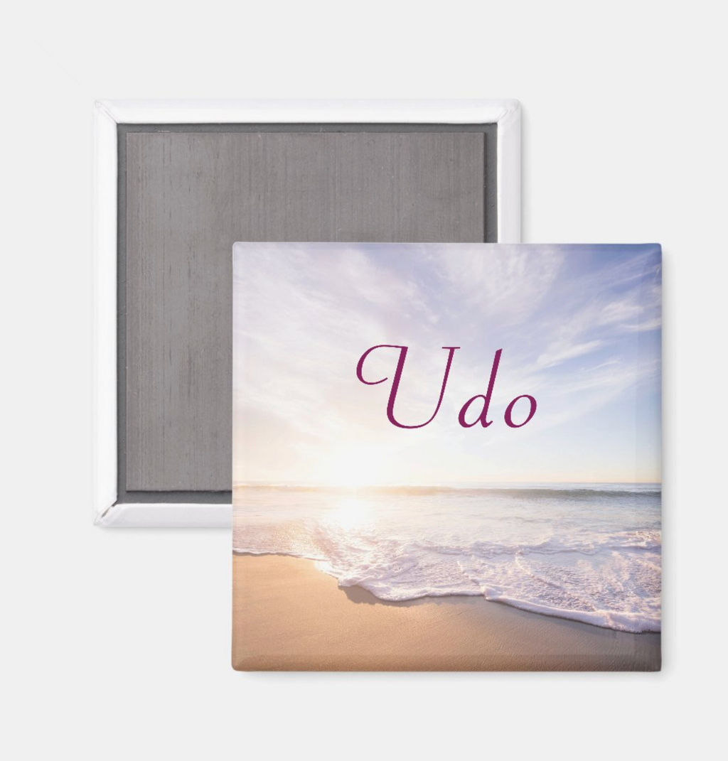 Igbo "Udo" Beach Calm Magnet