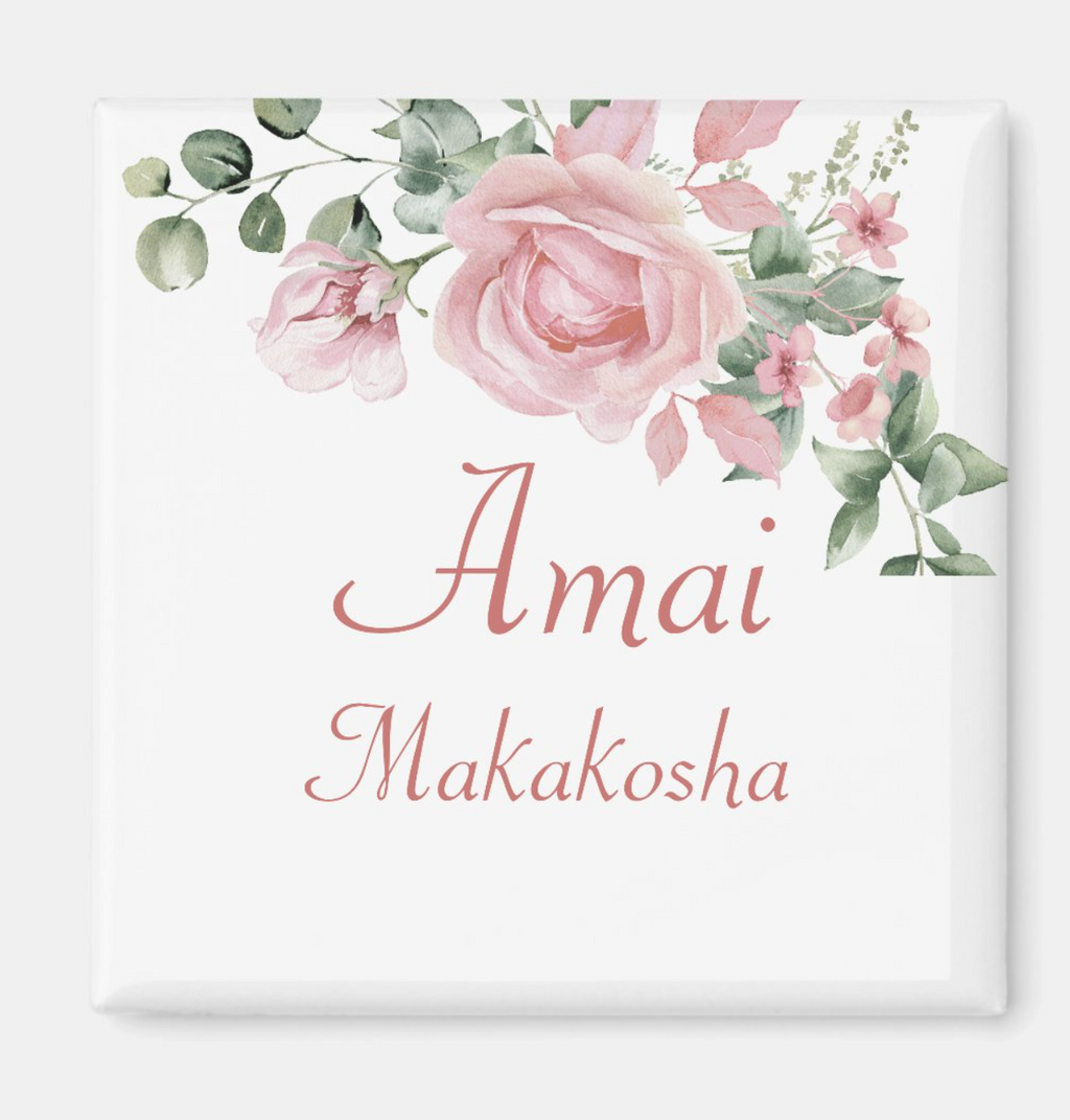 Shona "Amai Makosha" Floral Magnet