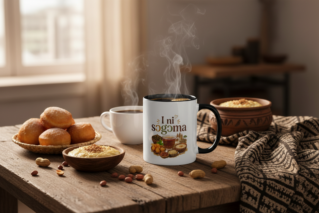 Good Morning in Bambara Mug – I ni sɔgɔma