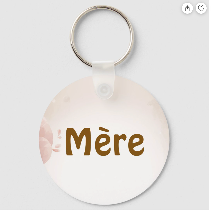 French mother Keychain
