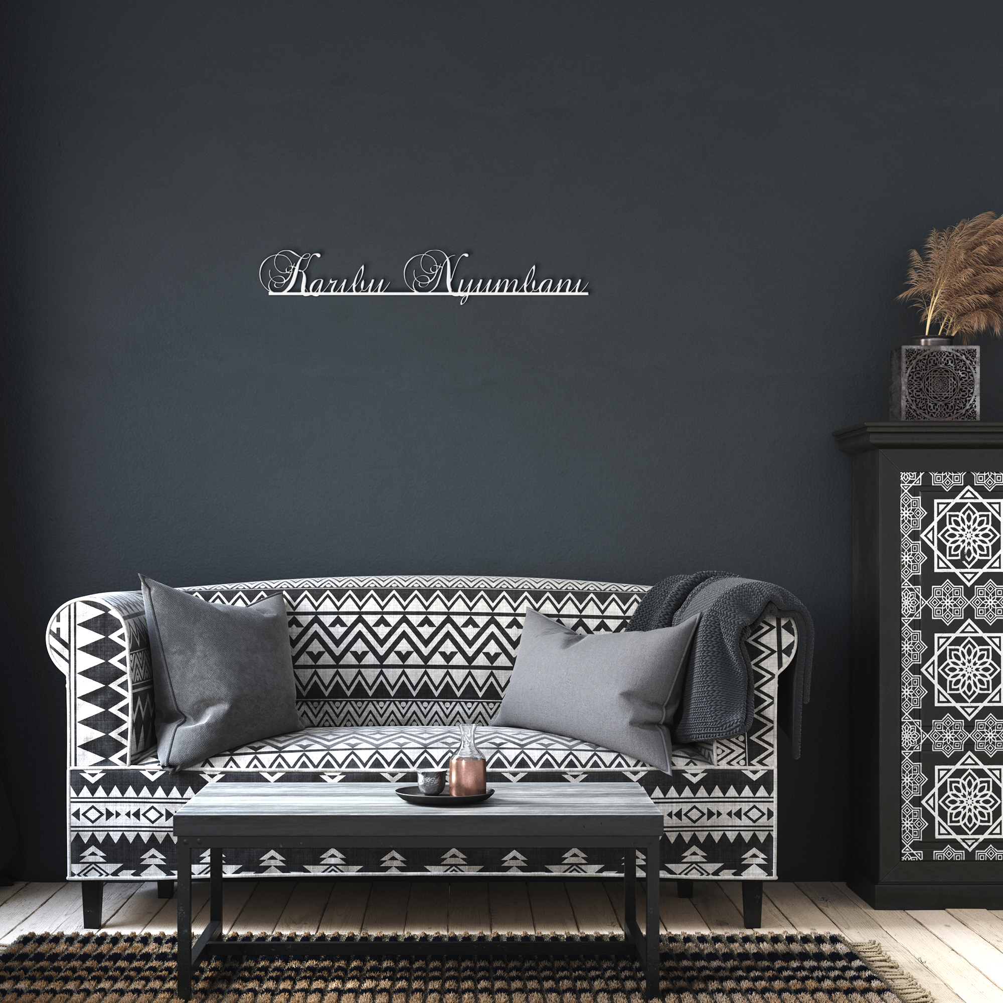 Swahili_Welcome_Metal_Sign_Swahili__White_Dark_Living_Room_Mockup.png_6045202