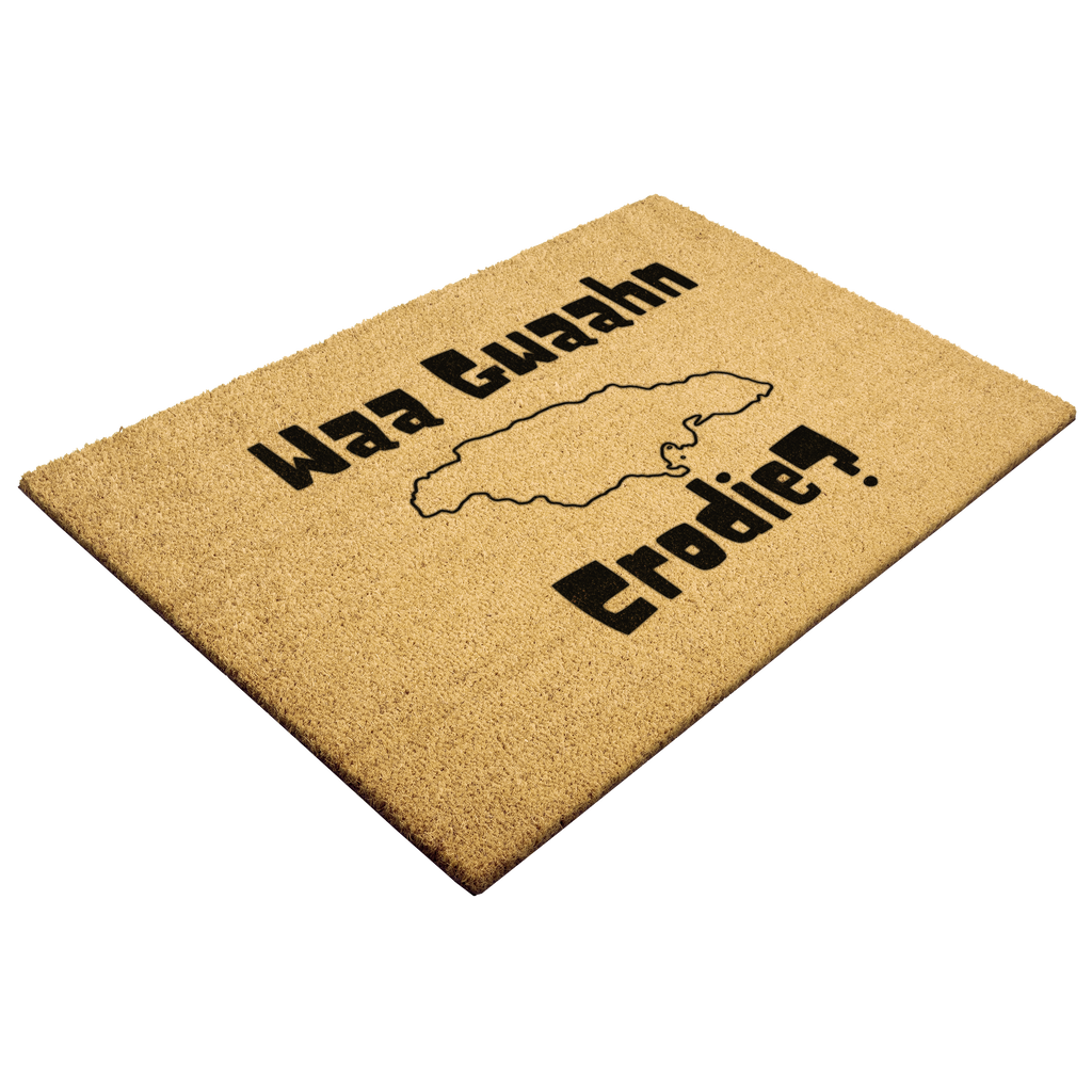 Waa_Gwaan_Crodie_Jamaican_Patois_Doorm_Outdoor_Mat_Angle_Mockup.png_9417502