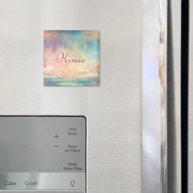 Swahili "Kimia" Ocean Dreamy Quote Magnet