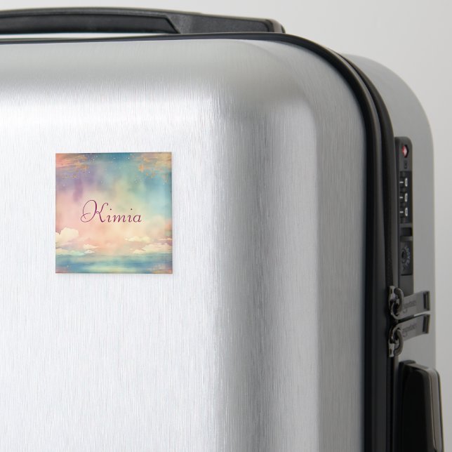 Swahili "Kimia" Ocean Dreamy Quote Magnet