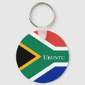 South African Ubuntu Unity Keychain - African Philosophy Cultural Gift