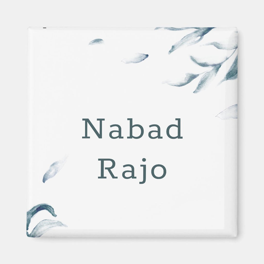 Somali "Nabad Rajo" Ocean Quote Magnet