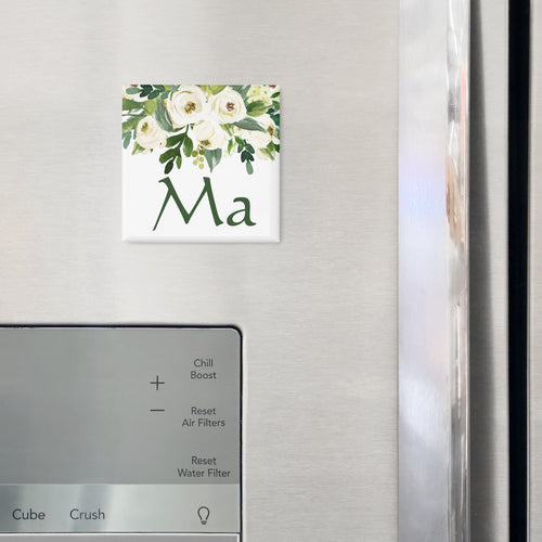 Floral "Ma" Minimal Magnet